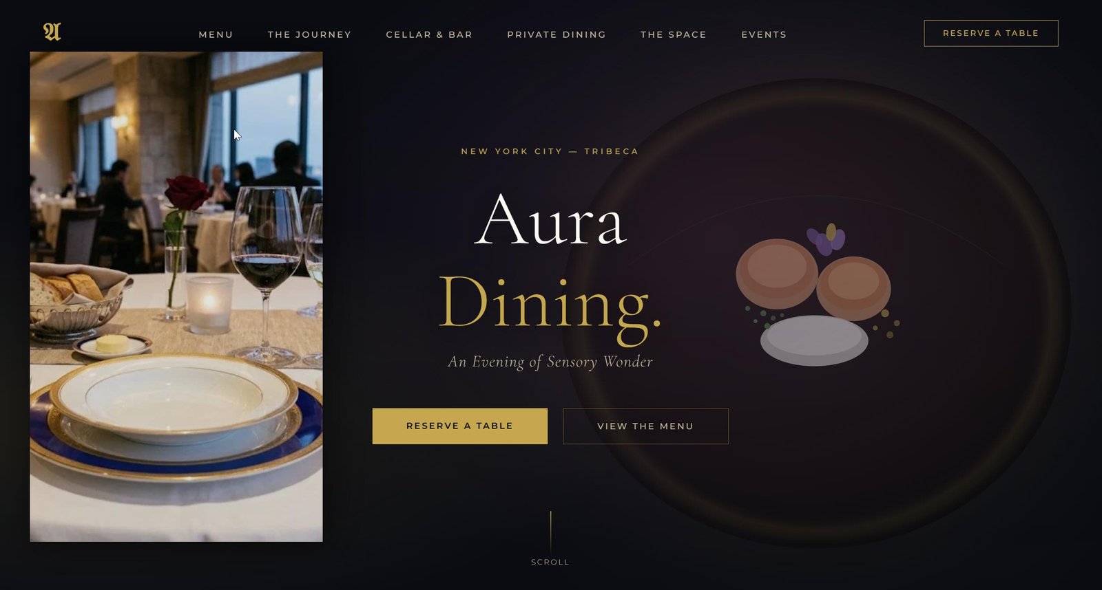 High end restaurant 